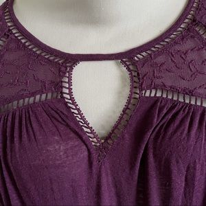 Lucky Brand Cutout Top